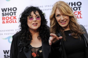 Associated Press Ann Wilson, left, and Nancy Wilson of the band Heart pose together at the "Who Shot Rock and Roll" photo exhibition opening at the Annenberg Space for Photography on Thursday June 21, 2012 in Los Angeles. 